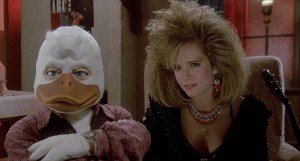 Howard the Duck and Lea Thompson